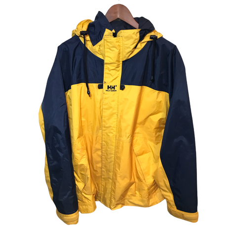Helly Hensen Windbreaker/ Sailing Jacket Yellow, Blue X-Large