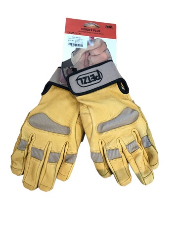 Petzl Cordex Plus Belay Gloves Yellow Medium