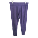 Smartwool Womens Wool Base Layer Leggings Purple Large