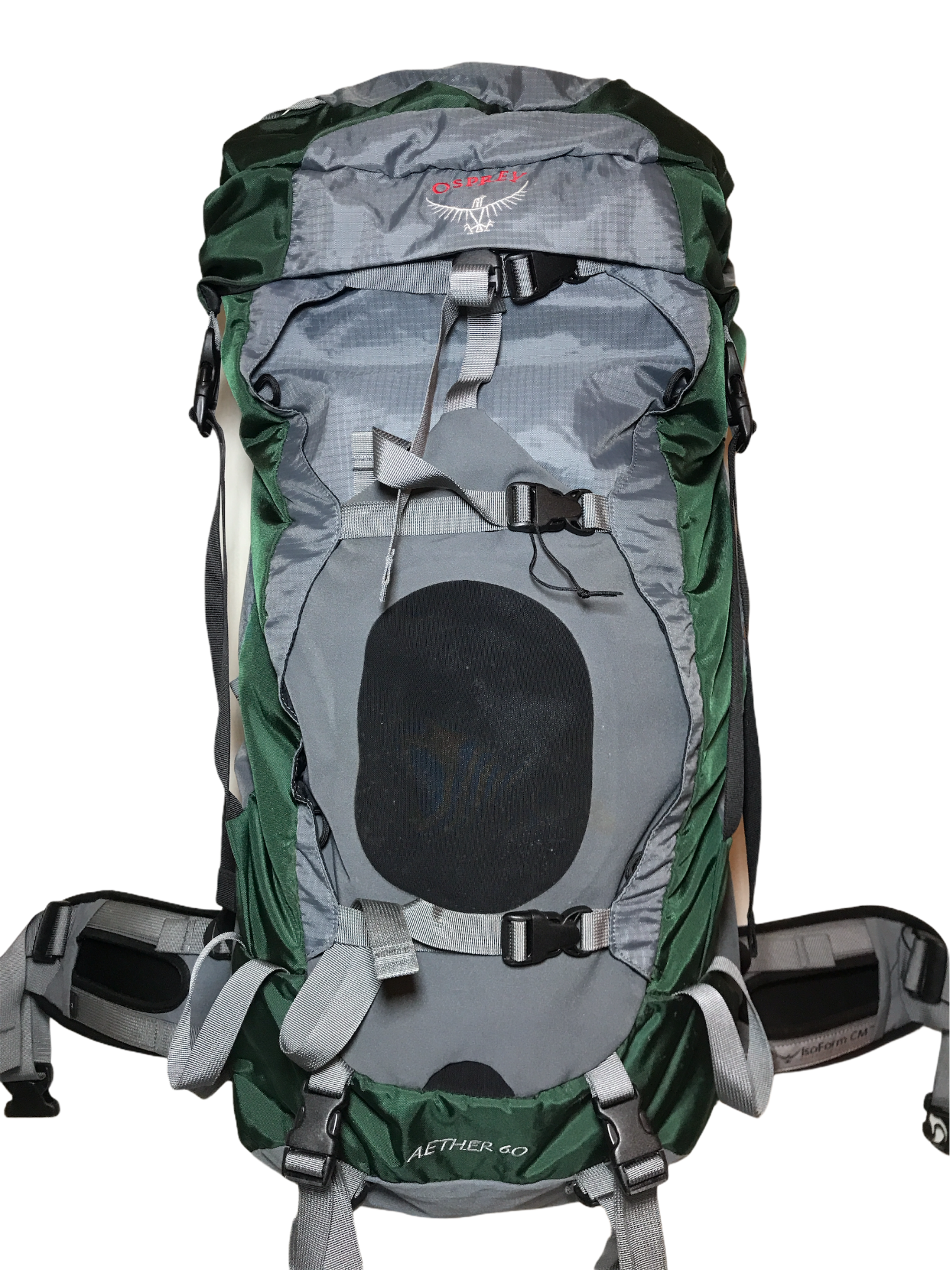 osprey backpack aether 60 Osprey Aether 60 Liter Internal Frame Backpack Green/Gray Medium – Trail Hut