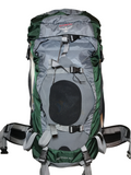 Osprey Aether 60 Liter Internal Frame Backpack Green/Gray Medium