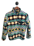 Patagonia Synchilla Pullover Blue, Green, Yellow, White Small