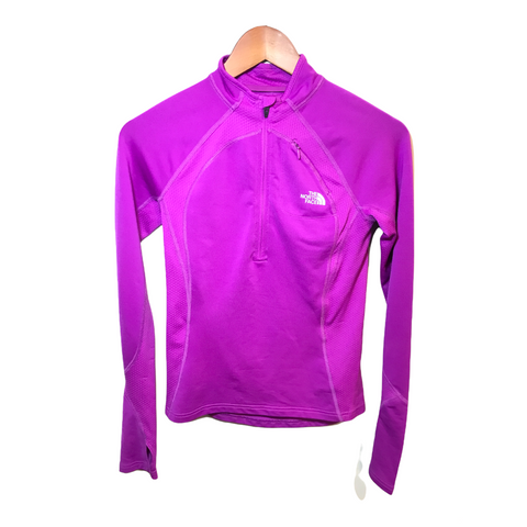 The North Face Womens Half Zip Pullover Purple X-Small