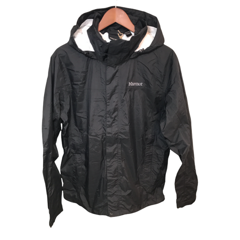 Marmot Mens Rain Jacket Black Large