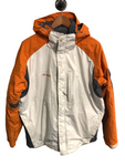 Columbia Mens Ski Shell Orange, White, Charcoal Large