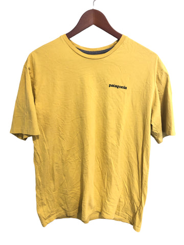 Patagonia Mens Tee Shirt Yellow Medium