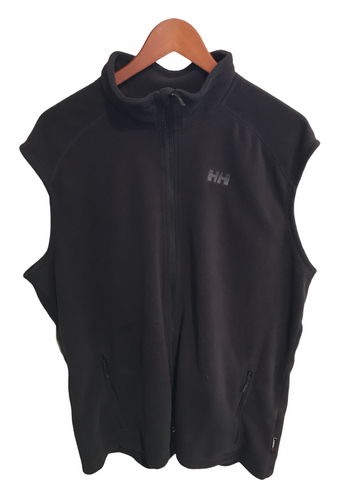 Helly Hensen Mens Micro Series Fleece Vest Black XX-Large
