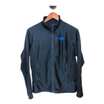 The North Face Mens Mid-Weight Fleece Jacket Blue Medium