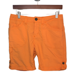 Mountain Hardwear Womens Hiking Shorts Orange W8/40