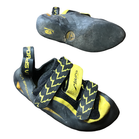 La Sportiva Miura Women's Climbing Shoes Black, Yellow 41