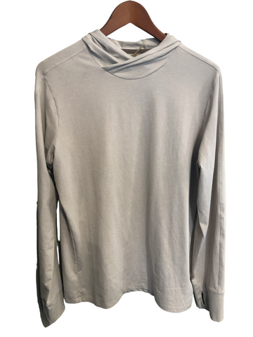 REI Hooded Sun Shirt Grey Medium