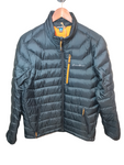 Eddie Bauer Mens First Ascent Storm Down 800 Puffy Jacket Charcoal Small
