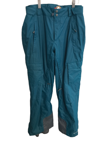Columbia Mens Omni Shield Ski Pants Blue Medium
