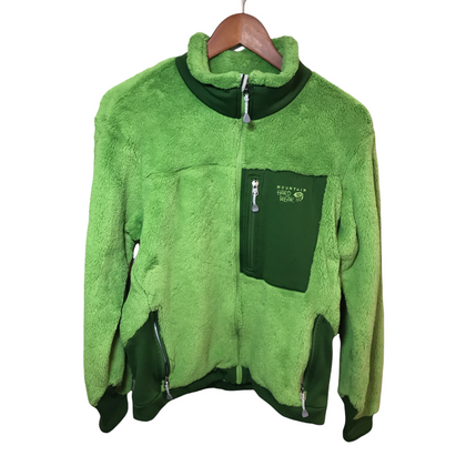 Mountain Hardwear Womens Polartec Monkey Fleece Green Medium