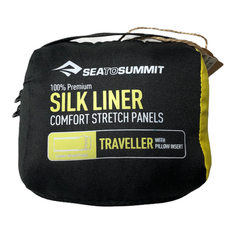 Sea to Summit Premium Silk Traveller Liner Blue