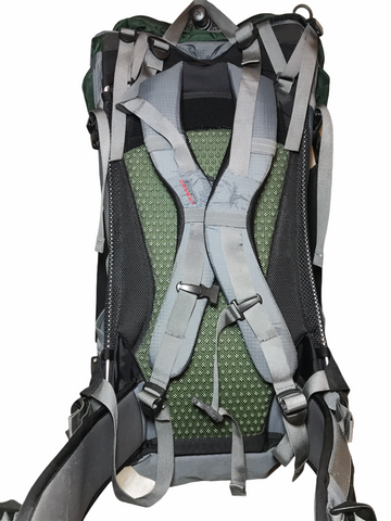 Osprey Aether 60 Liter Internal Frame Backpack Green/Gray Medium Osprey Aether 60 Liter Internal Frame Backpack Green/Gray Medium