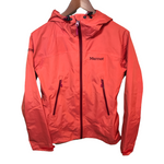 Marmot Womens Rain Jacket  Orange Small